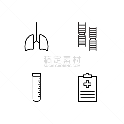 健康保健,轮廓,简单,计算机图标,生物学,听诊器,生物化学,药,生物科技,布置