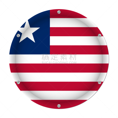 圆形,金属质感,螺丝,旅途,利比里亚,国内著名景点,金属板,铬合金,人种