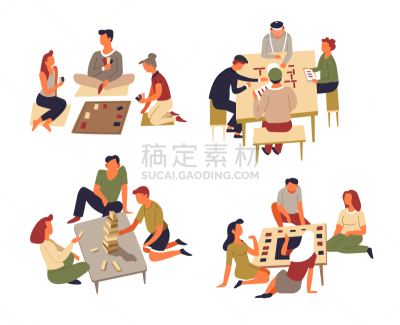 家庭,进行中,骨牌,桌子,友谊,游戏,父母,休闲,坐