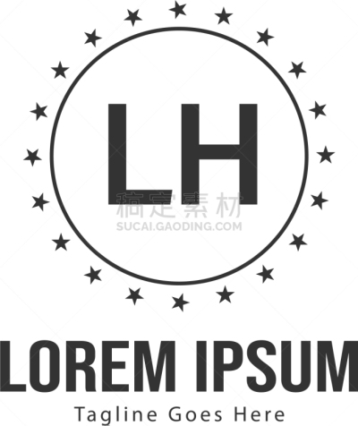 模板,品牌名称,极简构图,黄体生成激素,边框,商务,字母,信函,现代,复古