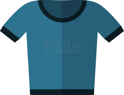 t-shirt isolated flat icon