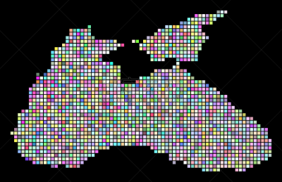 斑点,黑海,自然地理,长方形,不规则的,概念,海洋,休闲装,矢量