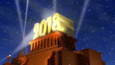 2018年新年假期概念
