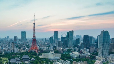 东京塔日夜时差