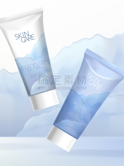 化妆用品,蓝色,干净,装管,健康保健,海洋,洗涤,淋浴,包装