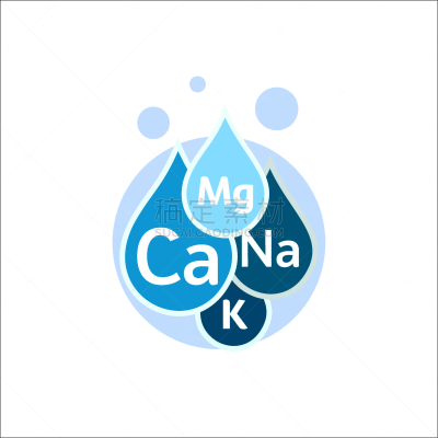 水滴,矿物质,青绿色,纯净水,图标,分离着色,自然,镁,钾,清新