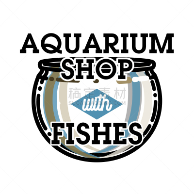 商店,彩色图片,水族馆,分离着色,商务,自然,海产,概念,复古