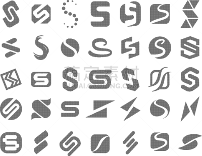 品牌名称,概念,英文字母S,图标,商务,字母,信函,模板,蜘蛛网