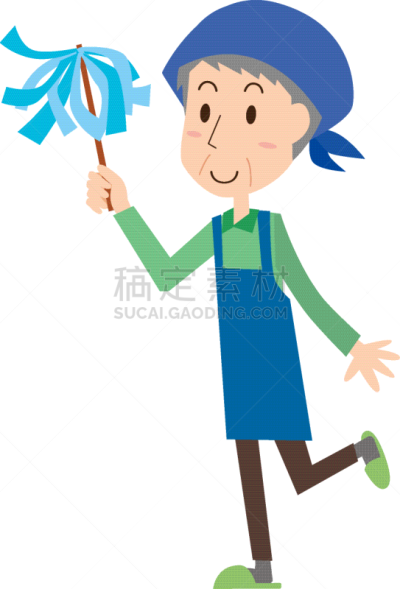 祖父,老年男人,仅老年男人,健康保健,仅一个老年男人,仅男人,一个人,仅一个男人,围裙,绘画插图