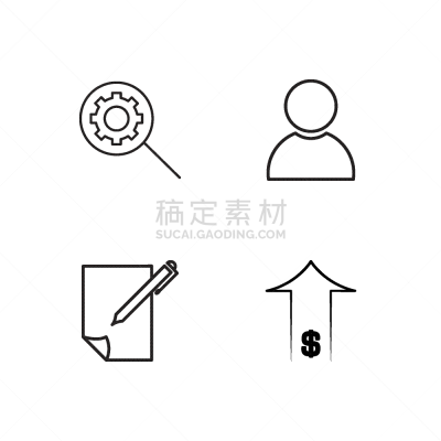 商务,轮廓,计算机图标,简单,图表,技能,一个人,博客,布置,改进