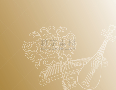 牡丹,中国文化,乐器,音乐,背景聚焦,华丽的,部落艺术,原音乐,复古风格,花