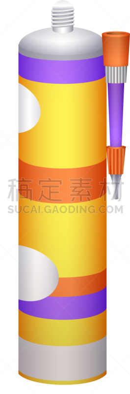 硅树脂,图标,高雅,漫画,密封剂,建筑承包商,建筑业,设备用品,改进