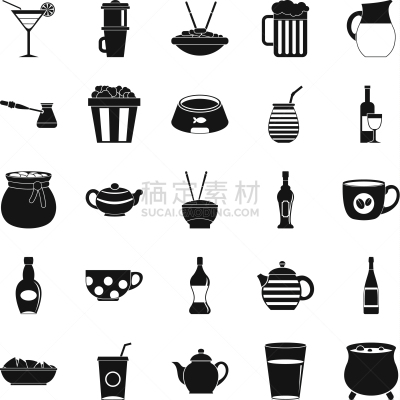 餐具,计算机图标,银餐具,分离着色,厨房器具,咖啡,杯,食品,食品加工机,布置