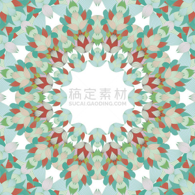 式样,白色背景,图像处理,图像,艺术,无人,计算机制图,矢量,曼荼罗,方形画幅