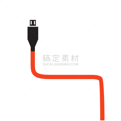 图标,电缆,分离着色,白色,数据,计算机,技术,图像,USB线,设备用品