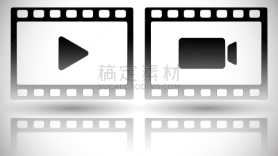符号,相机,电影胶片,传媒,白色,概念,图像,工业,布置