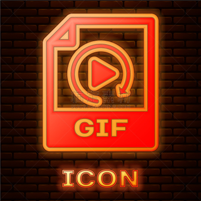 文档,GIF动图,霓虹灯,文件,计算机,砖,技术,品牌名称,下载,发光