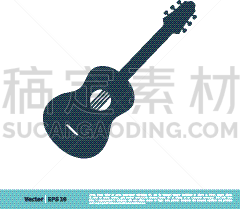 计算机图标,绘画插图,品牌名称,矢量,吉他,模板,数字10,传媒,背景分离,技术