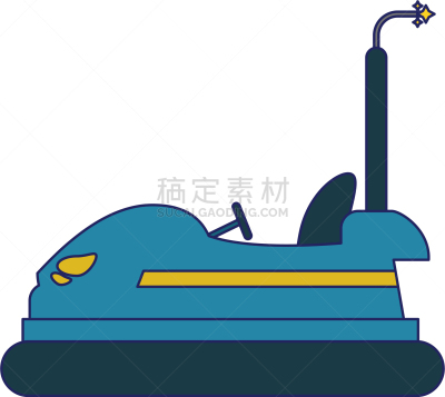 碰碰车,动画片,家庭,汽车,迅速,公园,儿童,童年,休闲