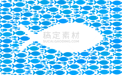 鱼缸,鱼类,水下,式样,概念,图像,矢量,抽象拼贴画,抽象,构图