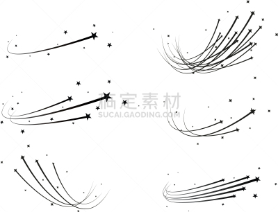 黑色,抽象,星迹,星星,请柬,陨石,模板,落下,问候,剪影