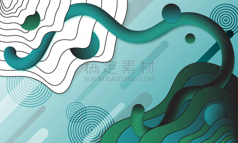 模板,孟菲斯风格,背景,几何形状,现代,几何学,三维图形,弯曲,复古