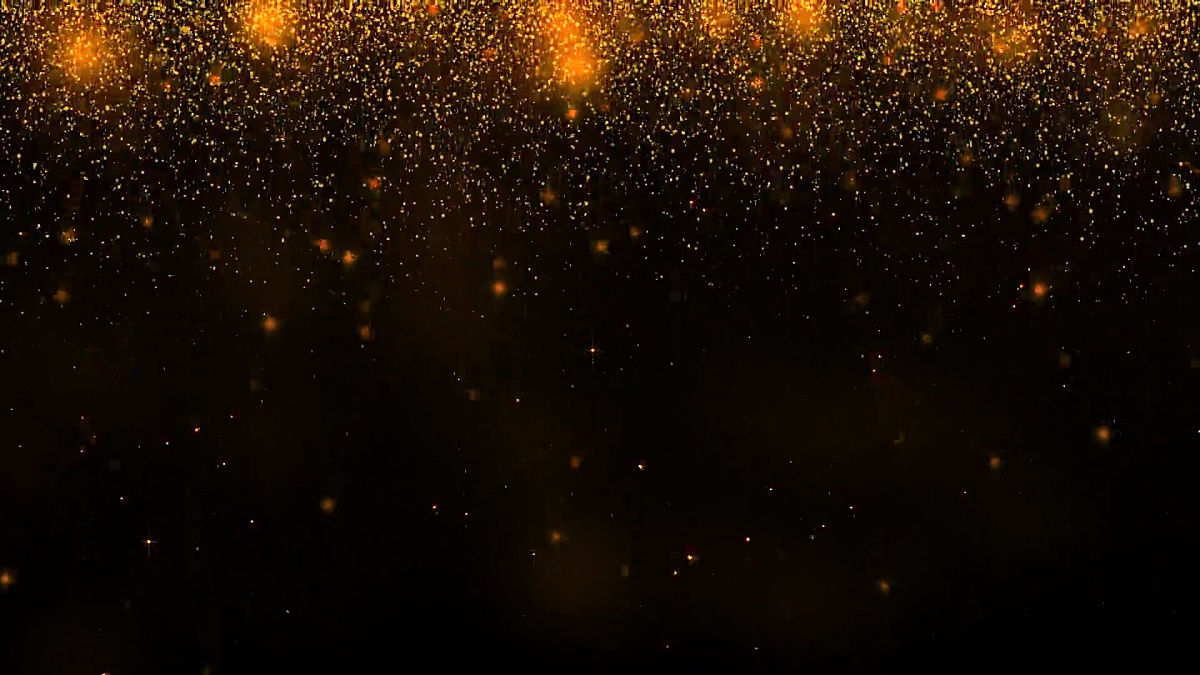Abstract motion background bokeh colorful glittering particles effect 4K video