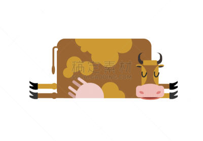 牛,牲畜,疲劳的,母牛,农业,可爱的,哺乳纲,草,睡觉,爱