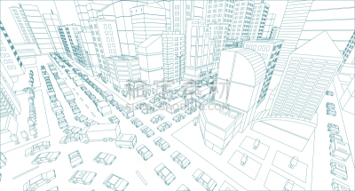 交通,三维图形,绘画插图,在上面,矢量,路,时尚,大特写,都市风景,高大的