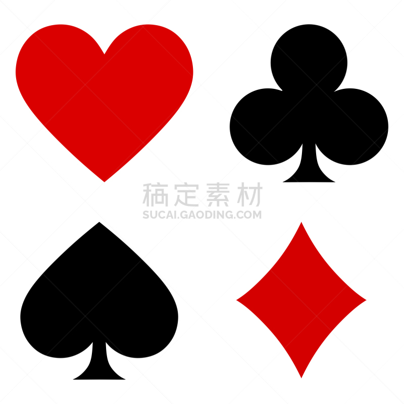 纸牌,扑克,符号,休闲游戏,背景分离,钻石形,黑桃,钻石,绘画插图,进行中