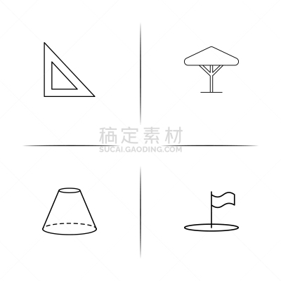直的,建筑业,建筑体,图标,矢量,三角板,标志,石洞壁画,方向