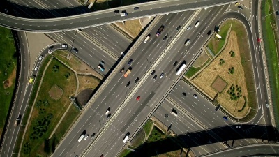 莫斯科高速公路立交鸟瞰