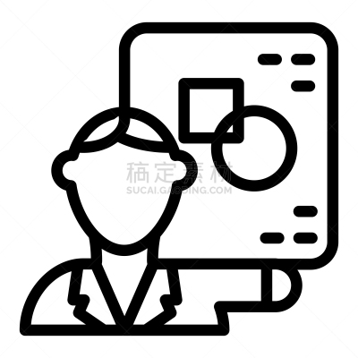 几何学,指导教师,教师,线图标,科学家,品牌名称,毕达哥拉斯,蜘蛛网,讲师,站