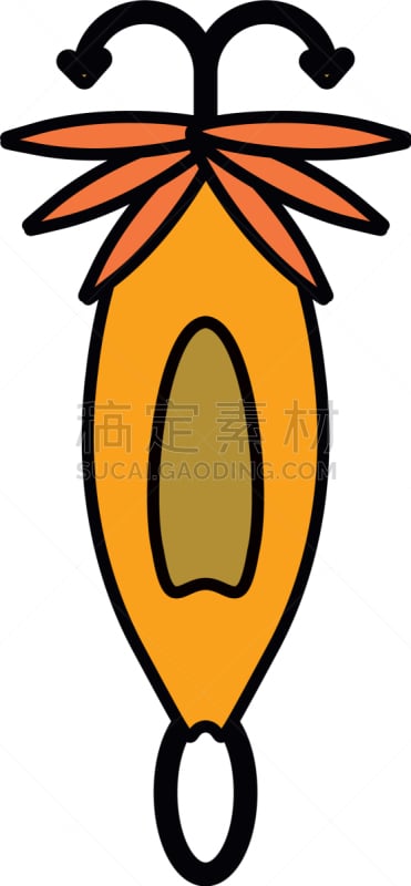 分离着色,鱼钩,金属,图像,钢铁,细毛纤维,设备用品,矢量,渔夫,深海鮟鱇