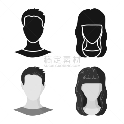 标志,照片,设计师,分离着色,假发,专业人员,男人,布置,收集,设计