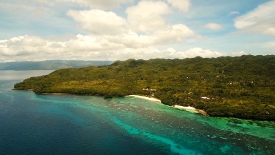 海景与热带岛屿，海滩，度假村，酒店。博河，安达地区，菲律宾