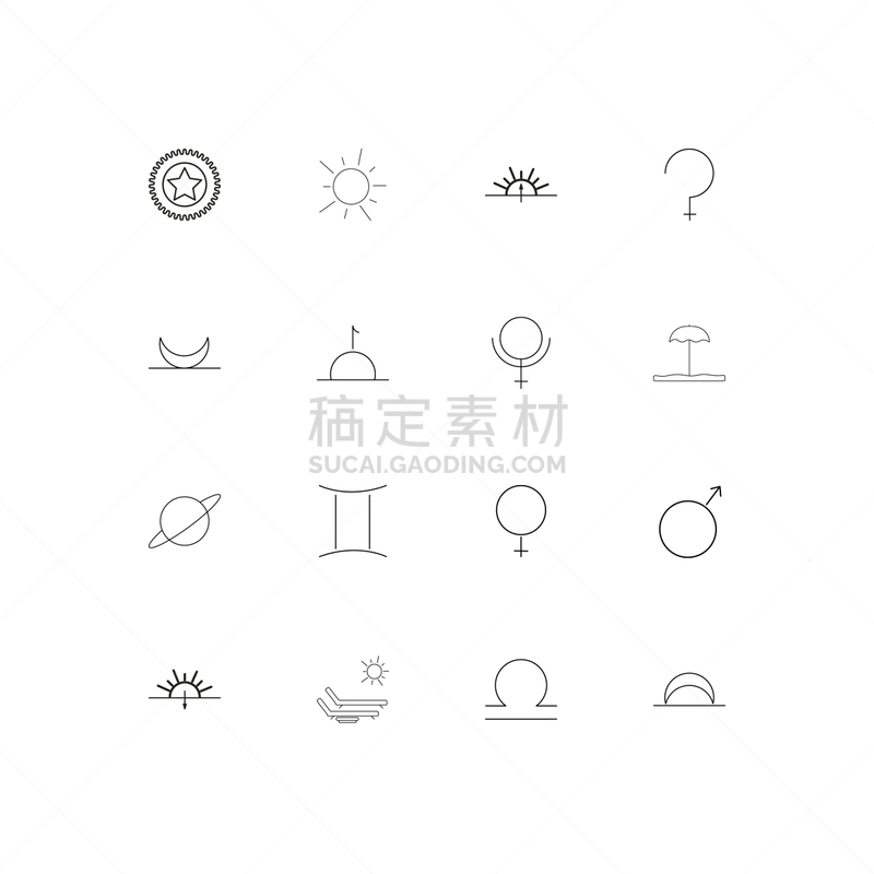 轮廓,直的,星座,计算机图标,天秤座,斯尔瑞兹,图像,矢量,行星,冥王星