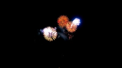 多重烟花爆炸