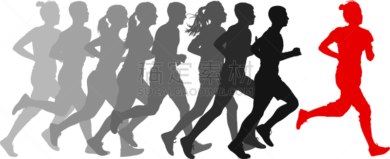 短跑,男人,通道地毯,人,田径运动,慢跑,迅速,图像,布置