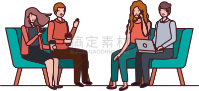 椅子,白色,人群,经理,扶手椅,女人,装饰物,设备用品,坐,相伴