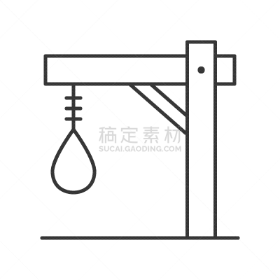 轮廓,家庭,洞,绞架,计算机图标,矢量,怪异,图像