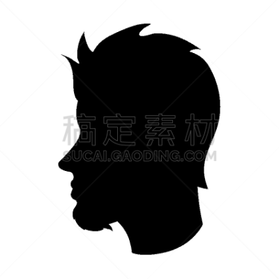 男人,分离着色,侧面像,人的头部,设计师,商务人士,人,形状,信心