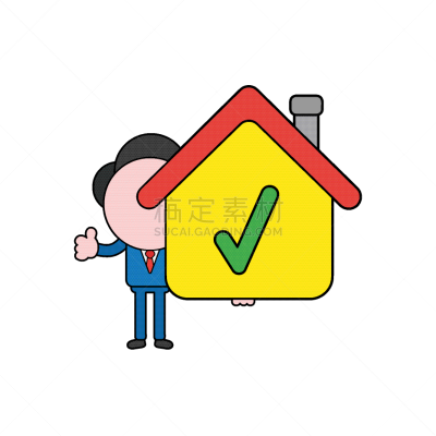 拿着,男商人,房屋,性格,支票,商务,房屋建设,检查表,建筑业,选择