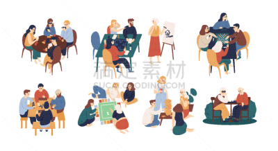 人,乐趣,老年人,棋盘游戏,男人,成年的,坐,收集,微笑,休闲