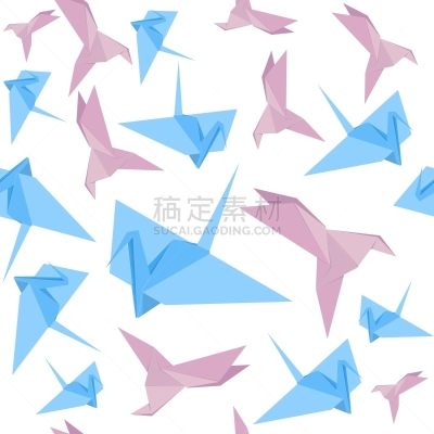 折纸工艺,式样,纸鹤,背景聚焦,可爱的,亚洲,传统,壁纸,动物,装饰