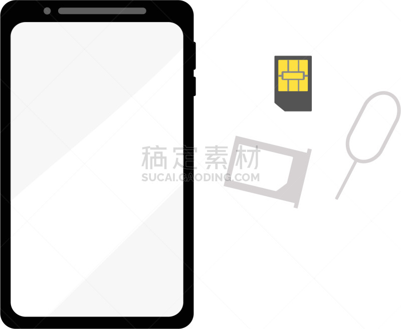 绘画插图,sim卡,平衡折角灯,传媒,记忆卡,技术,简单,便携式信息设备,智能卡,卡通