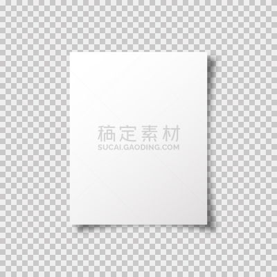 空白的,纸,背景,阴影,模板,透明,式样,矢量,插画