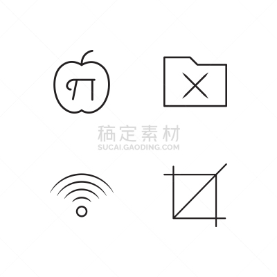 轮廓,商务,计算机图标,简单,学生,人,概念,知识,传媒,布置
