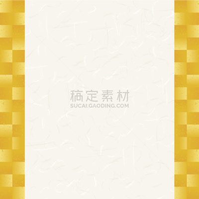 黄金,绘画插图,日本,纸,矢量,屏风分区,纹理效果,背景,白色,新年
