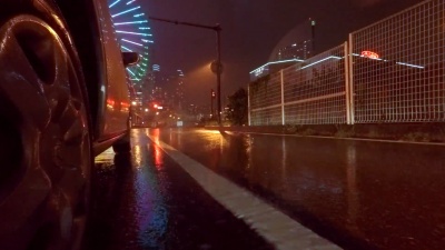 下雨天开车- -
